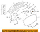 N10609204 Audi Oem Engine Nut