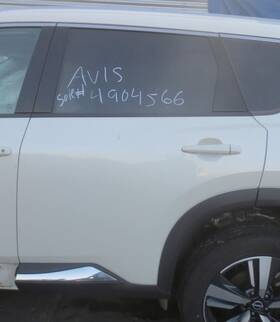 130-10389bl Nissan Driver Rear Side Door Shade Type Fits 21-24 Rogue 157042