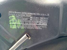 170-10491e Nissan Rogue 2022 Trunk/hatch/tailgate 1208197
