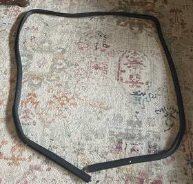 170.da1z86 Nissan 1986 300zx Z31 T-top Rear Hatch Weather Strip Seals Oem Back Latch