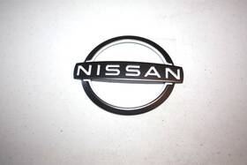 84890-9hf0a Nissan 2023-2024 Altima Rear Trunk Lid Inch Satin Grey Badge Emblem Oem