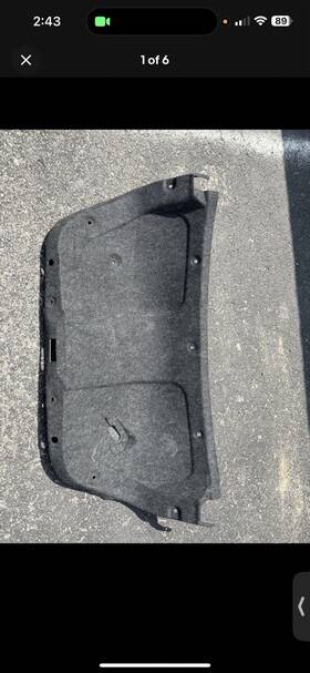 3ta0a Nissan 84966 Altima 2013-2015 Oem Trunk Lid Finisher Cover 3ta0a Nissan 84966 Altima 2013-2015 Oem Trunk Lid Finisher Cover