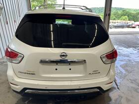 287103ka0b Nissan Trucks 13-16 Pathfinder Rear Trunk Decklid Power Lift Gate With Camera Paint Qab