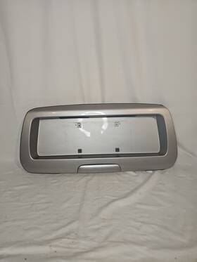 15171187 Oem 2002-2009 Trailblazer Envoy Rear Hatch License Plate Panel Bezel Silver