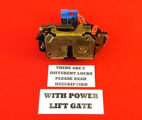 5019039aa Oem 01-07 Dodge Caravan Power Trunk Latch Tailgate Lift Gate Lock Actuator Hatch