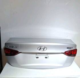 69200-j0000 Oem 2018 2019 2020 2021 2022 Hyundai Accent Rear Trunk Lid Shell Silver Metallic 69200-j0000 Oem 2018 2019 2020 2021 2022 Hyundai Accent Rear Trunk Lid Shell Silver Metallic
