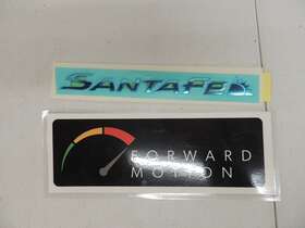 86310b8000 Oem 2013 - 2018 Hyundai Santa Fe Rear Lift Gate Name Plate Emblem New