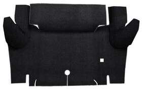 A4052a01 Oer Authorized 1964-66 Mustang Convertible Loop Trunk Floor Carpet - Black