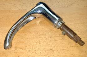 T-19913 Oldsmobile Pontiac Chevrolet 1939 1940 Chevy Rear Trunk Deck Lid Locking Handle Rat Rod