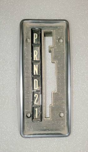 2908353 Plymouth Dodge Shift Shifter Bezel Dart Valiant Baracuda 64 65 66 67 68 69 70 71