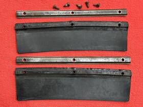 2573606 Plymouth Mopar 1964 Barracuda Trunk Air Flap Vents 1965 1966 Rubber Flaps Cuda
