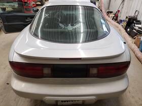 10255117 Pontiac 93-02 Firebird Rear Trunk Decklid Lift Gate Bright Silver Paint 9566