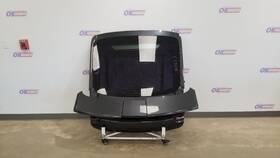 170-10047g Porsche 17 Panamera Turbo 971 Rear Decklid Assembly With Split Spoiler Gray
