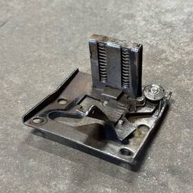 Porsche 356.52.075.2 356 B T6 C Rear Hood Latch Lower Part Decklid Engine Lid