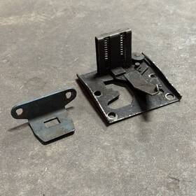 64451105400 Porsche 356 B T6 C Rear Hood Latch Upper And Lower Part Decklid