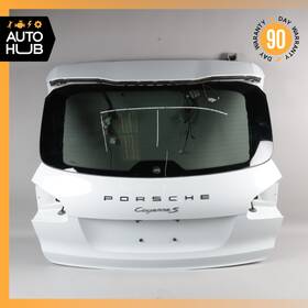 95851201111 Porsche 15-18 Cayenne S 958 Trunk Lid Liftgate Tailgate Hatch Shell Oem