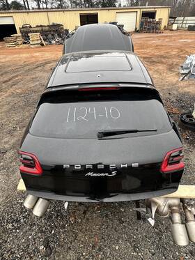 95b827025lygrv Porsche 2015-2018 Macan Rear Tailgate Trunk Deck Lid Black Oem