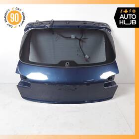 95b827025y Porsche 15-18 Macan S 95b Trunk Lid Liftgate Tailgate Hatch Shell Blue Oem