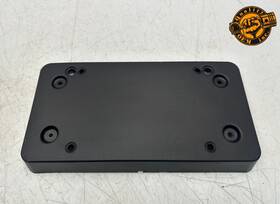 97070110509 Porsche 2014-2016 Panamera Front License Plate Mount Bracket Trim Oem