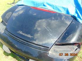 98651201101 Porsche 97-04 Boxster 986 Rear Trunk Hood Lid Deck Black Oem