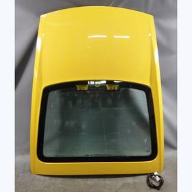 98751201101 Porsche 2006-2012 987 Cayman Rear Hatch Trunk Lid Without Wiper Speed Yellow Oem