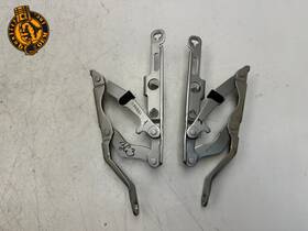 99751215102 Porsche 2005-2012 911 Rear Left And Right Trunk Deck Lid Hinges Pair Gray Oe 43k 99751215102 Porsche 2005-2012 911 Rear Left And Right Trunk Deck Lid Hinges Pair Gray Oe 43k