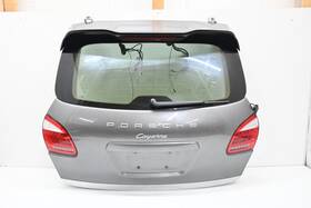 A06928161 Porsche 11-14 Cayenne Rear Trunk Lid Hatch Cover Panel Glass Assembly Oem
