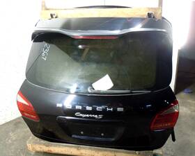 Lid-50478b Porsche 11-14 Cayenne 958 Rear Hatch Liftgate With Spoiler Camera And Lights Oem Lid-50478b Porsche 11-14 Cayenne 958 Rear Hatch Liftgate With Spoiler Camera And Lights Oem