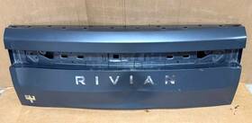 Pt00002987 Rivian 2021-2024 R1t Rear Door Tailgate Trunk Lid Oem Gray