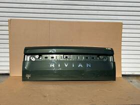 Pt00114576-a Rivian 2021-2023 R1t Rear Tailgate Trunk Lid Shell Oem With Scratches