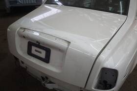 41627130167 Rolls Royce Rear Trunk Deck Lid Assembly White Oem Phantom Vii 2006 41627130167 Rolls Royce Rear Trunk Deck Lid Assembly White Oem Phantom Vii 2006