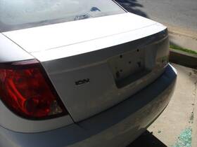 170-00611c Saturn Trunk Hatch Tailgate Coupe Quad 2 Door White 03 04 05 06 07 Ion Car Rm