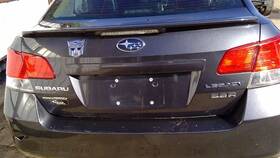 170-50408c Subaru Trunk/hatch/tailgate Sedan With Rear View Camera Fits 10-14 Legacy 282695