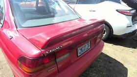 170-58476a Subaru Trunk/hatch/tailgate Sedan With Spoiler Fits 95-99 Legacy 30574379