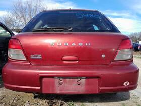 170-60611b Subaru Local Pickup Only Trunk/hatch/tailgate Station Wgn Without Spoiler Fits 02-03