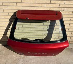 60800fe271 Subaru 2005 Impreza Wrx Wagon Hatch Trunk Lift Gate Assembly Glass Spoiler Red