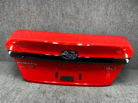 81811vc000 Subaru Wrx Premium 22-24 Oem Rear Trunk Lid With Camera Emblem Badge Trim Red 22k