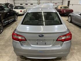 84912al11a Subaru 15-19 Legacy Sedan Rear Trunk Decklid Lift Gate Ice Silver Metallic G1u