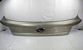 91112aj05a Subaru 2010-2014 Outback Trunk Hatch Trim Panel Emblem Silver Oem