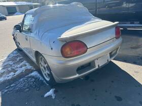 170.suzc93 Suzuki 1993 1997 Cappuccino Oem Complete Trunk Lid With Spoiler Gray Convertible