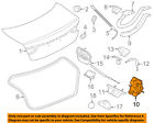 T4a1902 Jaguar Oem Xf Trunk