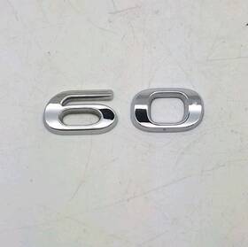 1016271-00-b Tesla Used 2012-2021 Model S Inch 60 Rear Badge Emblem Oem