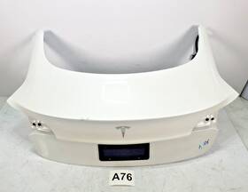 1081460-11-d Tesla 2017-2020 Oem Model 3 Rear Tailgate Liftgate Trunk Lid White Ppsw Note