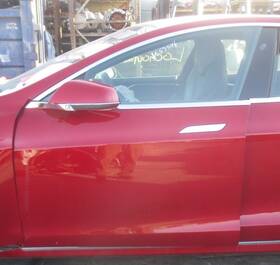 120.ts1s17 Tesla Driver Side Front Door Fits 17 Model S 159262