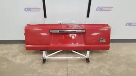 170-58676 Toyota 1987 Land Cruiser Fj60 Complete Rear Lower Tailgate Assembly Red