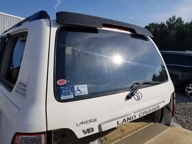 170-58911c Toyota 03-07 Land Cruiser Oem Upper Trunk Hatch Liftgate With Spoiler White