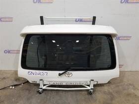 170-58911j Toyota 05-07 Land Cruiser Oem Upper Hatch Liftgate Section White