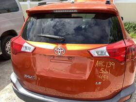170-60858c Toyota Trunk/hatch/tailgate Manual Lift Light Tint Glass Fits 13-15 Rav4 7081250