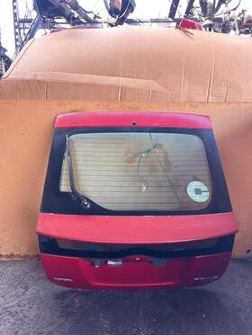 2008-prius Toyota 2004-2009 Prius Trunk Decklid Hatch Tailgate Red Oem Factory