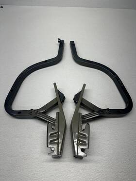 Camry-2008 Toyota 2008 2011 Camry Hybrid Trunk Lid Hinge Right And Left Gray Oem 242164